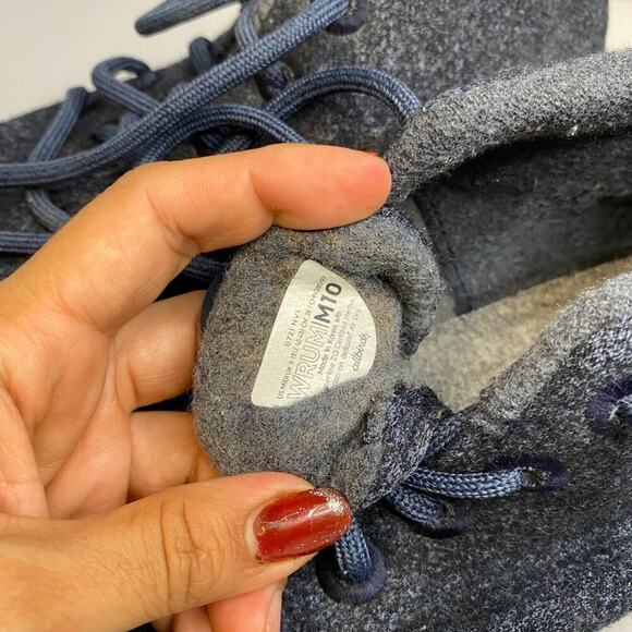 Allbirds Mizzle Runner Up Water Repellent Wool High Top Sneaker M10 - Picture 3 of 5